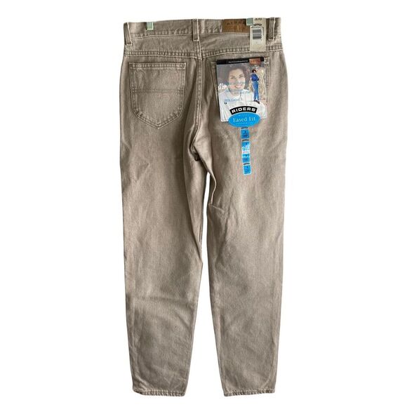 Vintage Riders Jeans Womens 6 Medium Eased Fit Tapered Leg Made USA 90s - Picture 3 of 7